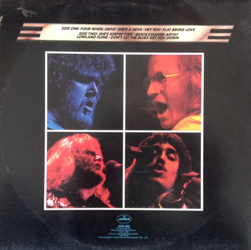 Four Wheel Drive - Bachman-Turner Overdrive (12” - 33:32) music collectible - Main Image 2