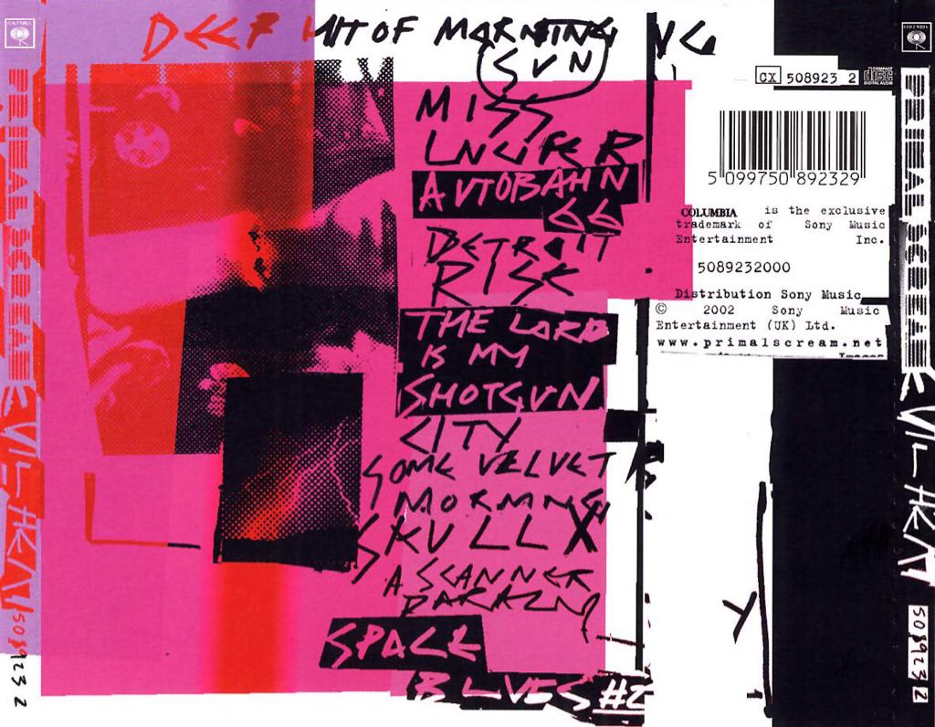 Evil Heat - Primal Scream (CD - 42) music collectible [Barcode 5099750892329] - Main Image 2