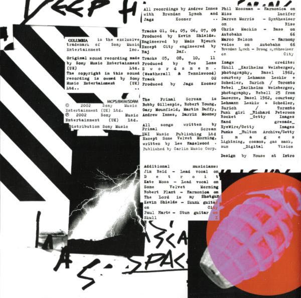 Evil Heat - Primal Scream (CD - 42) music collectible [Barcode 5099750892329] - Main Image 3