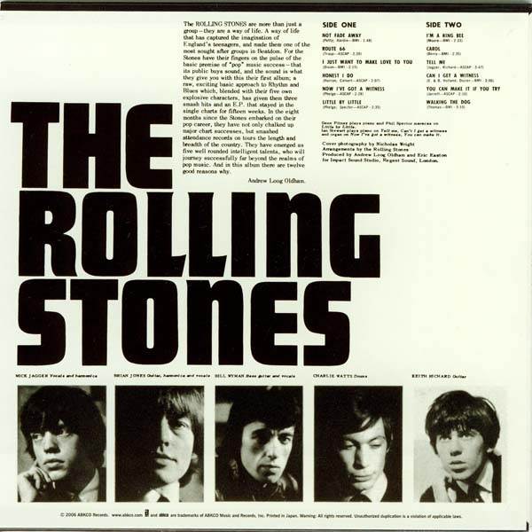 England’s Newest Hit Makers - Rolling Stone (12”) music collectible - Main Image 2