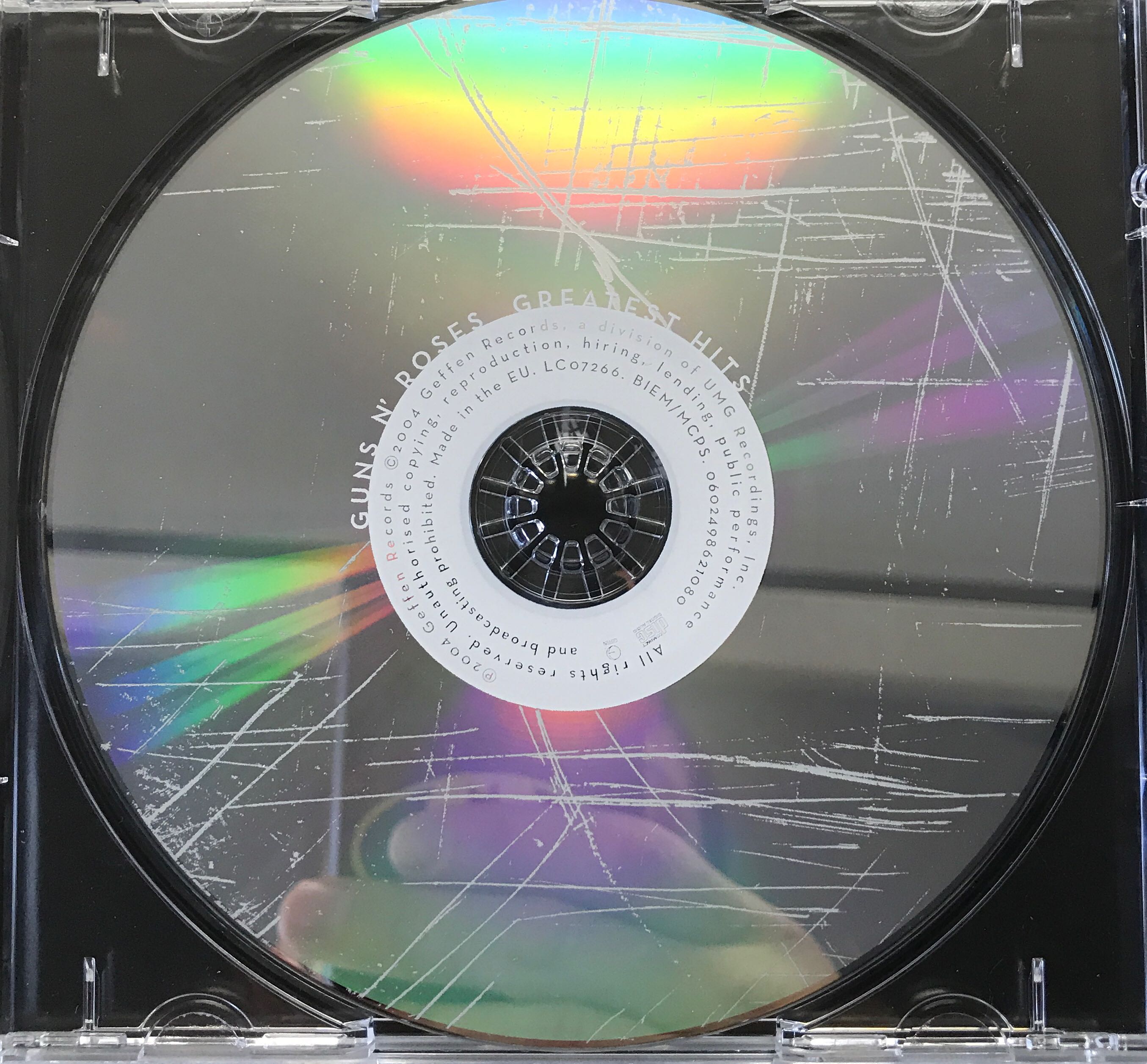 Greatest hits - Guns N’ Roses (CD - 79) music collectible [Barcode 602498621080] - Main Image 3