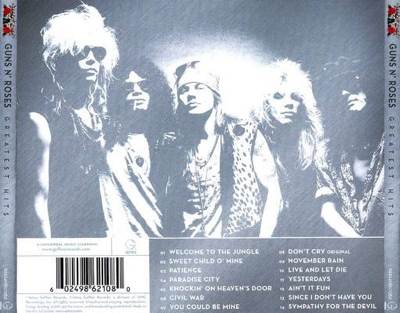 Greatest Hits - Guns N’ Roses ‎ (CD - 79) music collectible [Barcode 602498621165] - Main Image 2