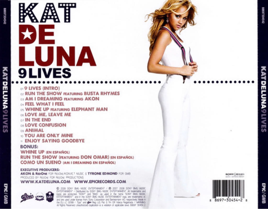 9 Lives (Deluxe Edition) - DeLuna, Kat (CD) music collectible [Barcode 4547366038743] - Main Image 2