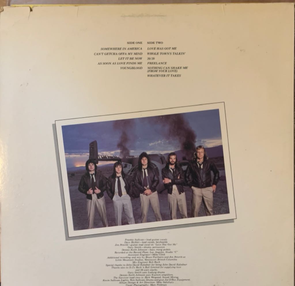 Survivor - Survivor (CD-R) music collectible [Barcode 614223218625] - Main Image 2