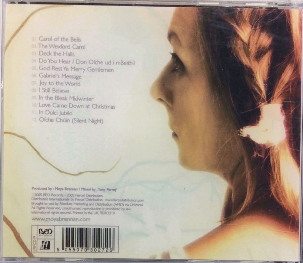 An Irish Christmas - Brennan, Moya (CD - 49) music collectible [Barcode 5055070302726] - Main Image 3