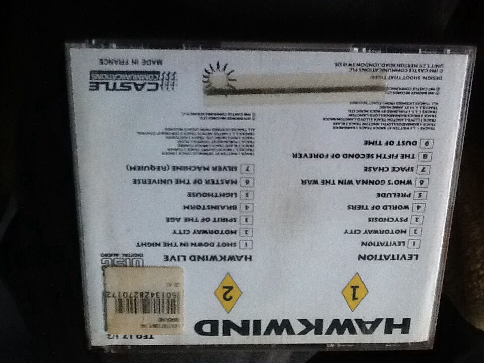 Levitation / Hawkwind Live - Hawkwind (CD) music collectible [Barcode 5013428270172] - Main Image 2