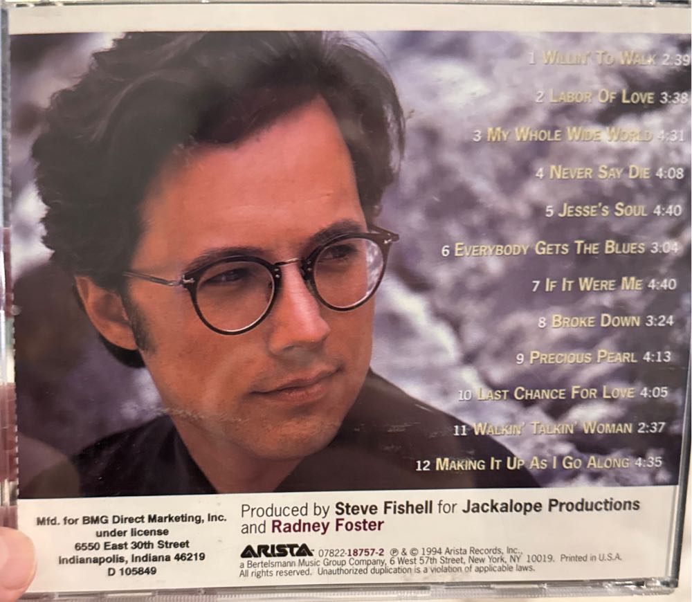 Labor of Love - Radney Foster (CD - 46) music collectible - Main Image 2