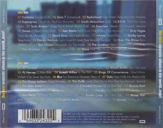 The Best Acoustic Album In The World Ever! - Div music collectible - Main Image 2