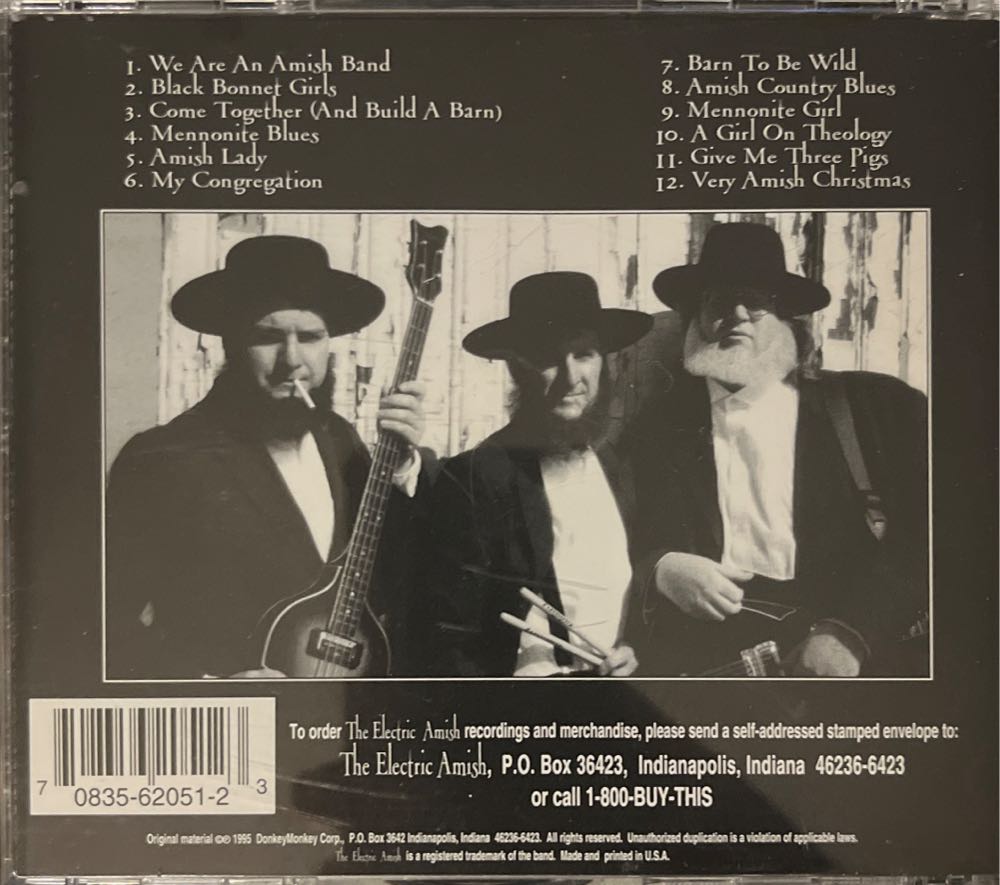 Barn To Be Wild - Electric Amish (CD) music collectible [Barcode 708356205123] - Main Image 2