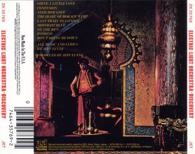 Discovery - Electric Light Orchestra (MP3) music collectible - Main Image 2