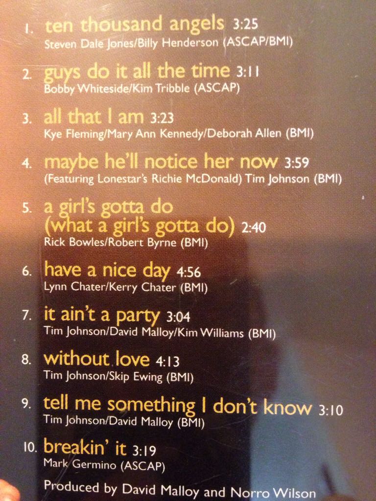 Ten Thousand Angels - McCready, Mindy (CD - 36) music collectible [Barcode 078636680620] - Main Image 2