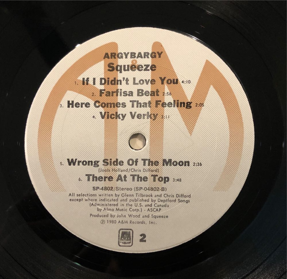 Argybargy - Squeeze (12” - 37) music collectible [Barcode 075021480216] - Main Image 4