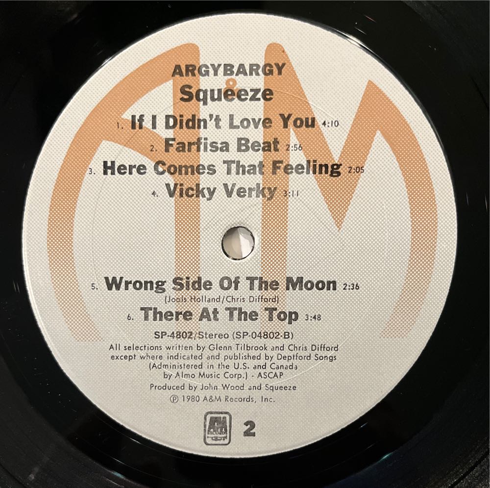 Argybargy - Squeeze (12”) music collectible - Main Image 4