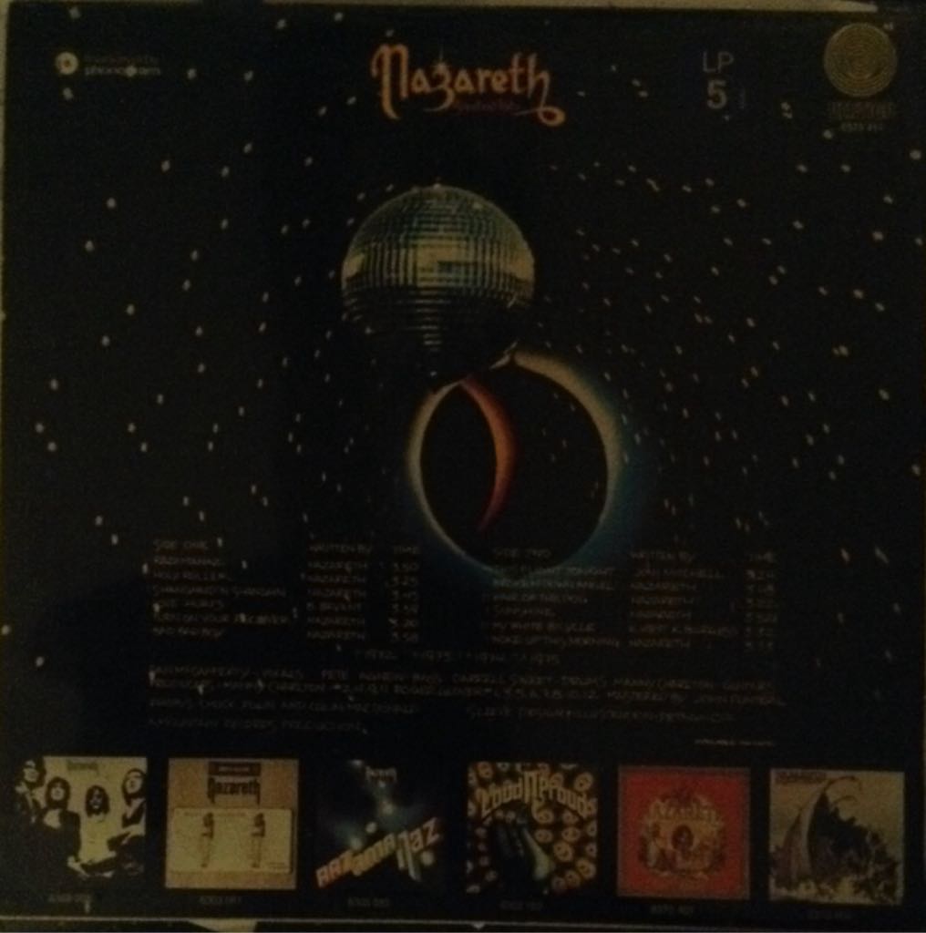Greatest Hits - Nazareth (12”) music collectible - Main Image 2
