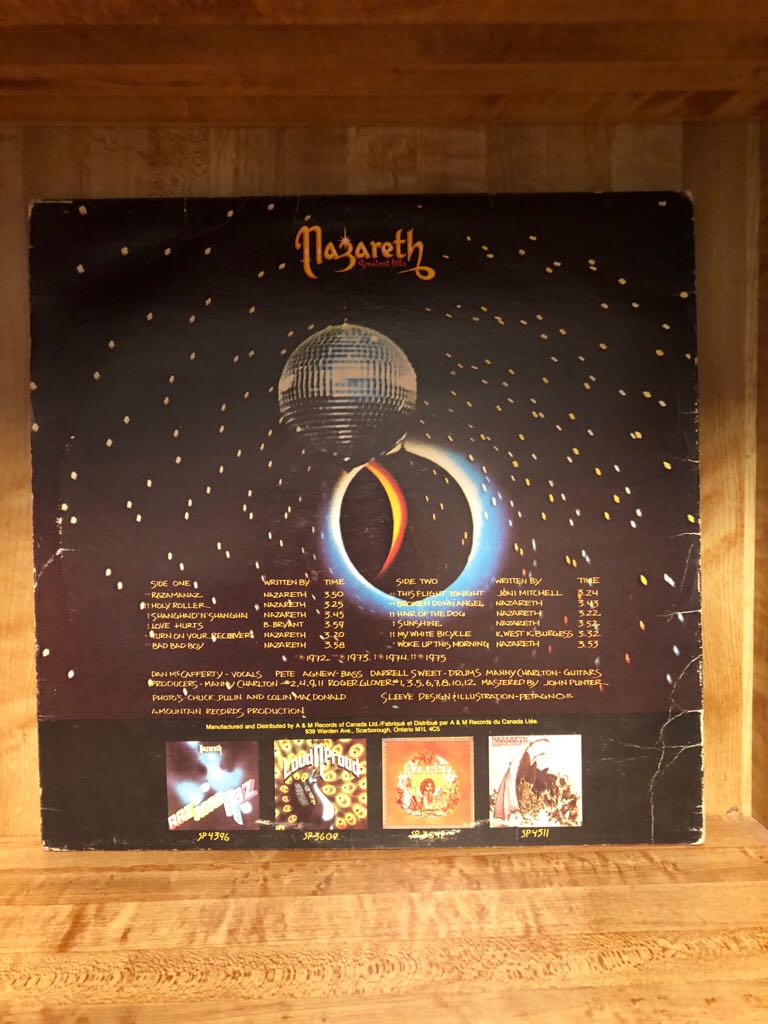 Greatest Hits - Nazareth (12”) music collectible - Main Image 2