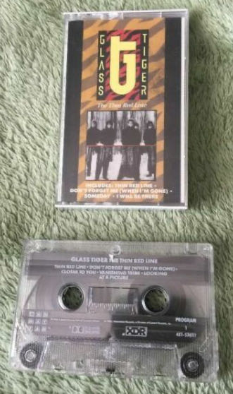 Glass Tiger - The Thin Red Line - Glass Tiger (12” - 4153) music collectible [Barcode 077775303216] - Main Image 3