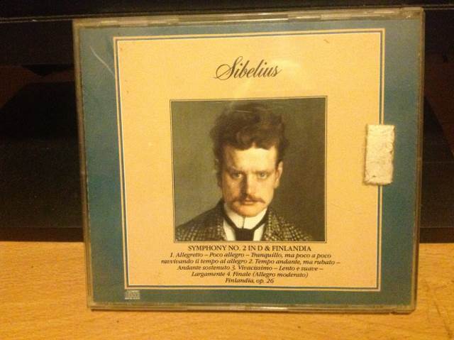 Symphony No 2 In D, Opus 26.  And Finland, Opus 26 - pro music sym orchestra (CD) music collectible - Main Image 2