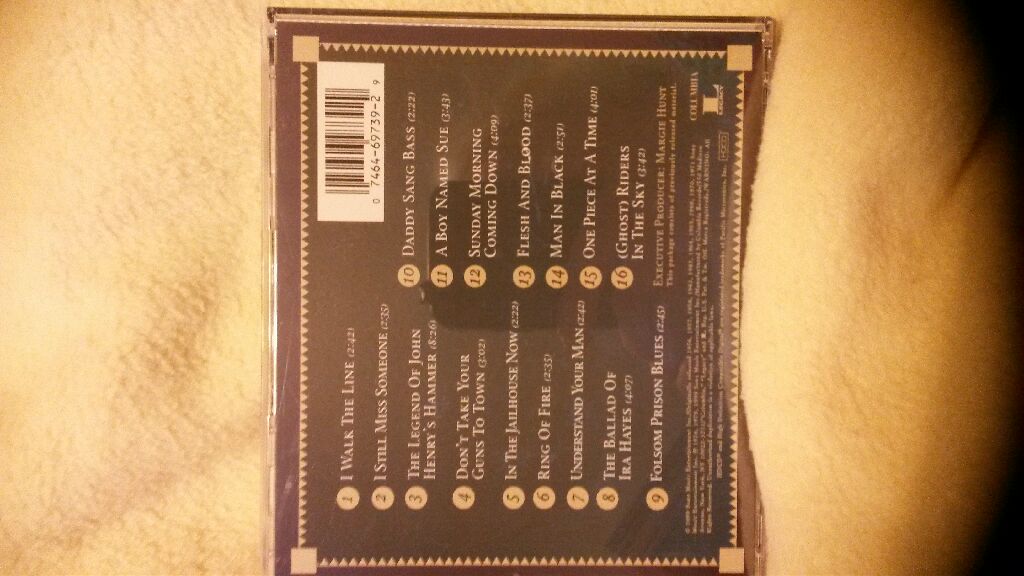 Johnny Cash 16 Biggest Hits - Johnny Cash (CD) music collectible - Main Image 2