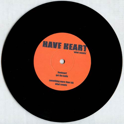 What Counts - Have Heart (7”) music collectible - Main Image 2