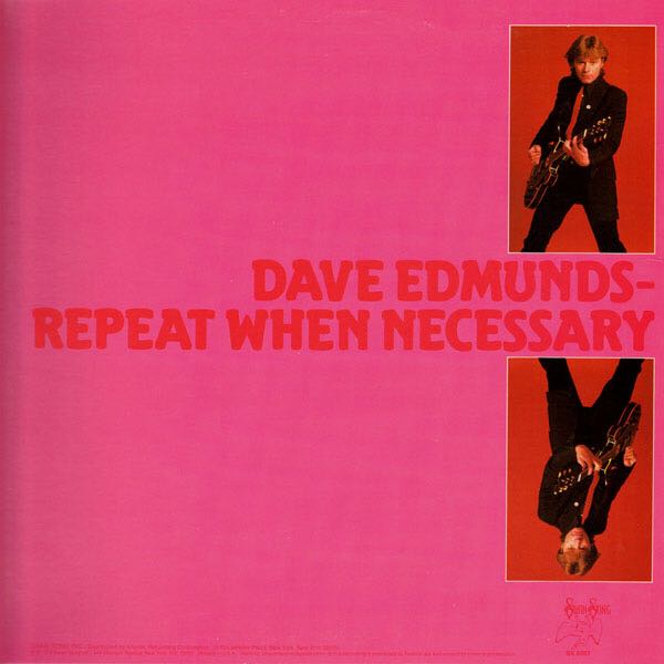 Repeat When Necessary - Dave Edmunds (12”) music collectible - Main Image 2