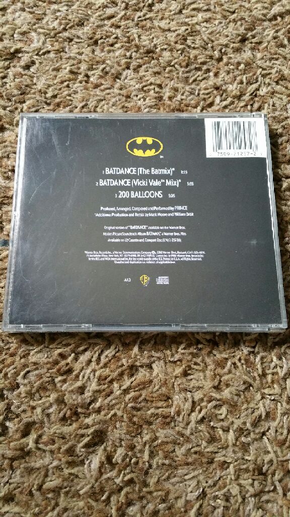 Batdance / 200 Balloons - Prince (CD - 0) music collectible [Barcode 075992125727] - Main Image 2