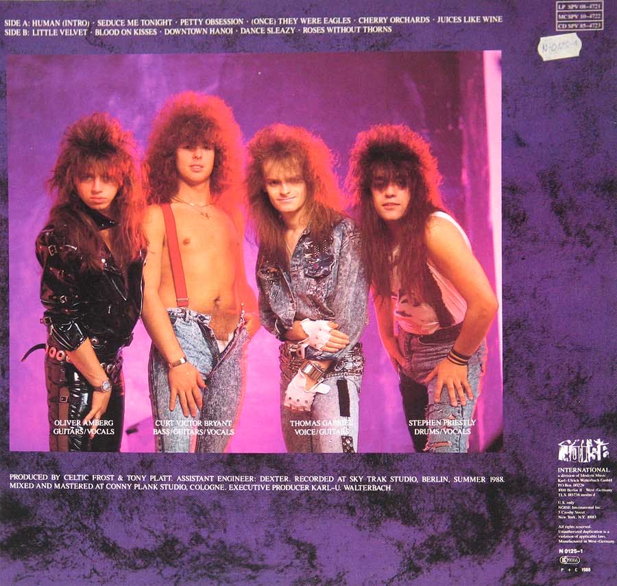 Cold Lake - Celtic Frost (CD - 39) music collectible [Barcode 036124427010] - Main Image 4