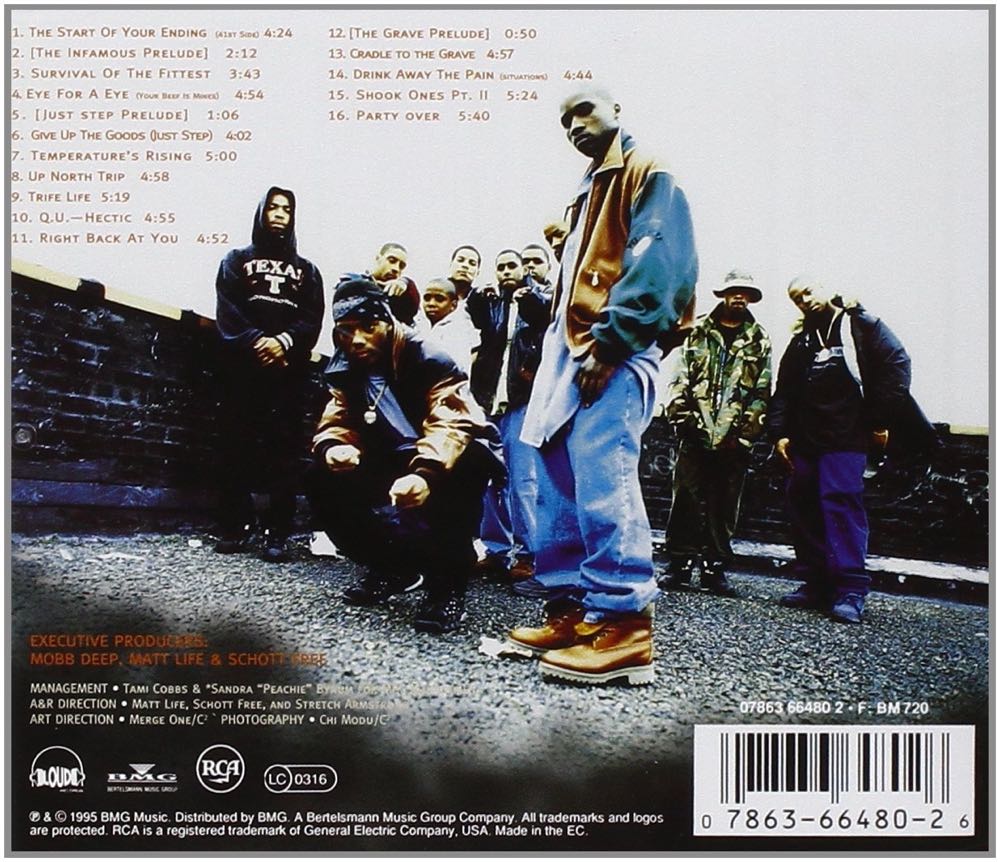 Mobb Deep (1995) - Infamy - Mobb Deep (CD) music collectible [Barcode 696998589025] - Main Image 2