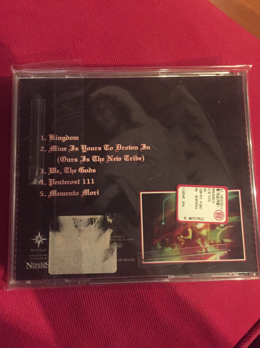 Pentecost III E.P. - Anathema (CD) music collectible - Main Image 2