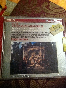 Bach - Christmas Oratorio - Bach (CD) music collectible [Barcode 028942225220] - Main Image 1