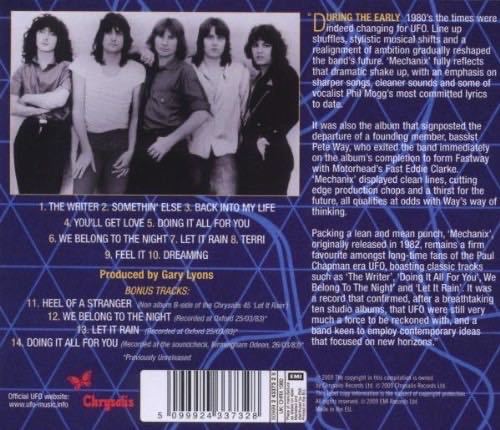 Mechanix - UFO (CD - 45) music collectible [Barcode 075585136017] - Main Image 2