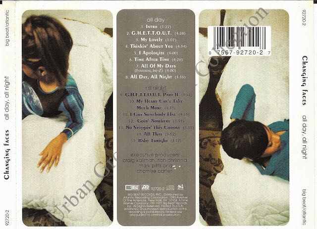 All Day, All Night - Changing Faces (12”) music collectible [Barcode 075679272010] - Main Image 2