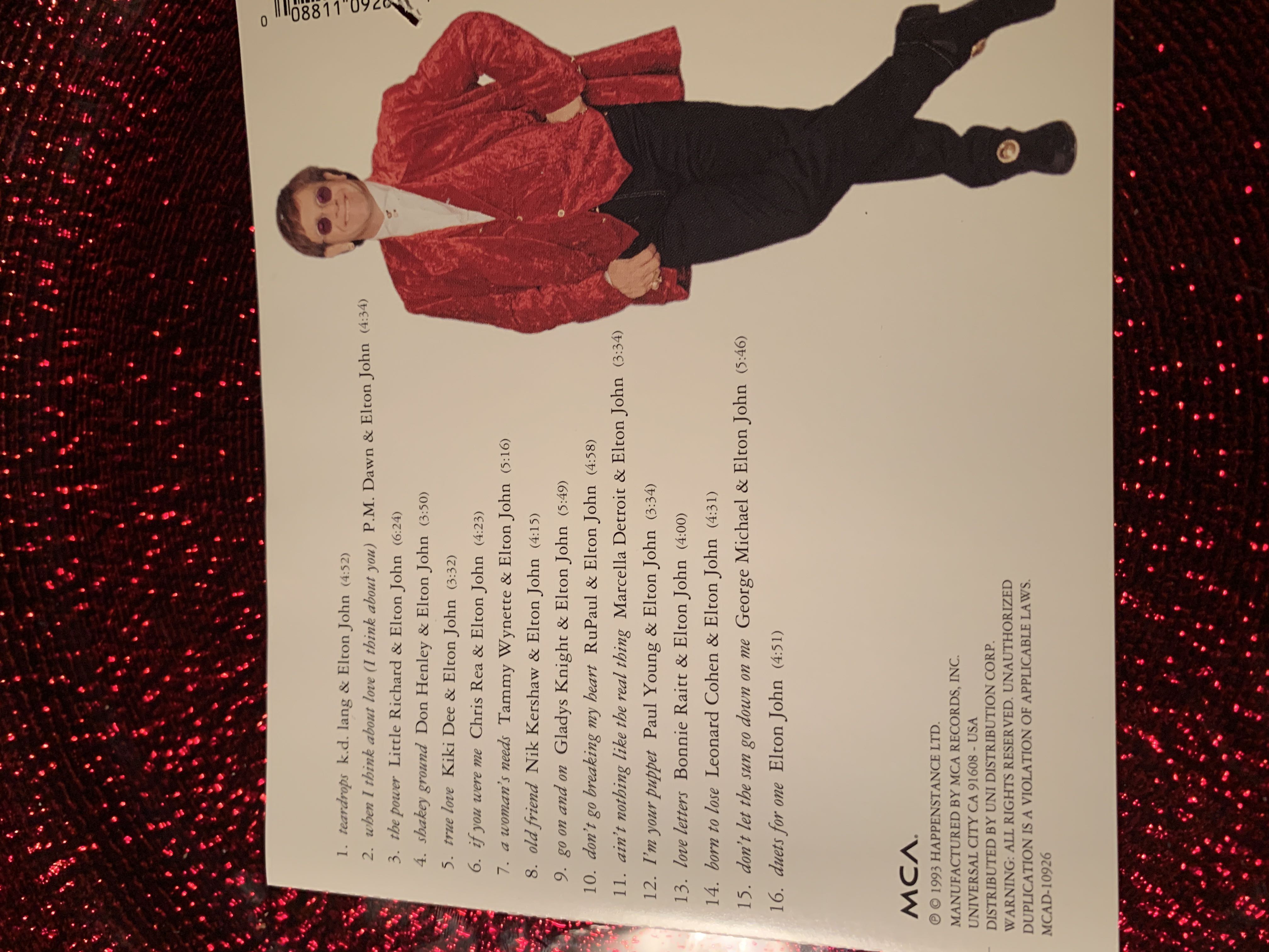 Duets - Elton John (CD) music collectible - Main Image 2