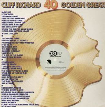 40 Hits - Cliff Richard music collectible - Main Image 2