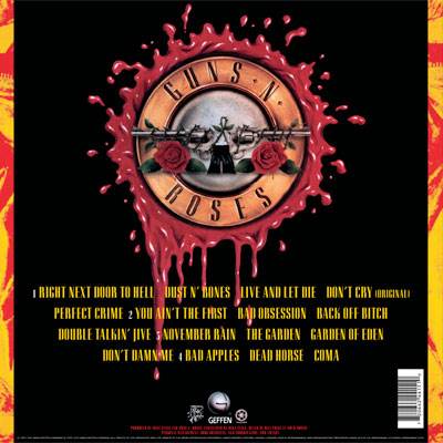 Use Your Illusion I - Guns N’ Roses (CD - 76) music collectible [Barcode 720642441527] - Main Image 2