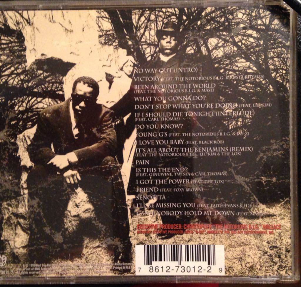 No Way Out - Puff Daddy & The Family (CD - 6751) music collectible [Barcode 786127301229] - Main Image 2