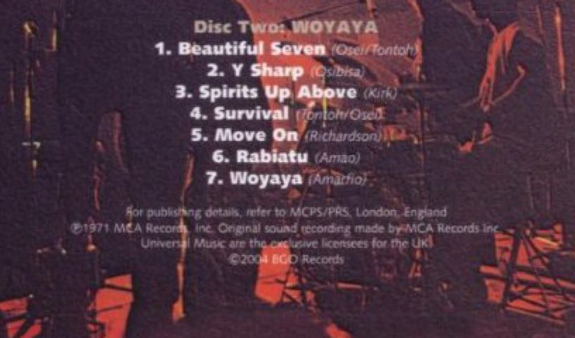 Woyaya - Osibisa music collectible - Main Image 2