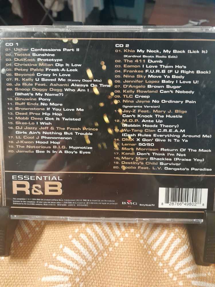 Essential R&B Winter 2004 - Various R&B (CD) music collectible [Barcode 828766498028] - Main Image 2