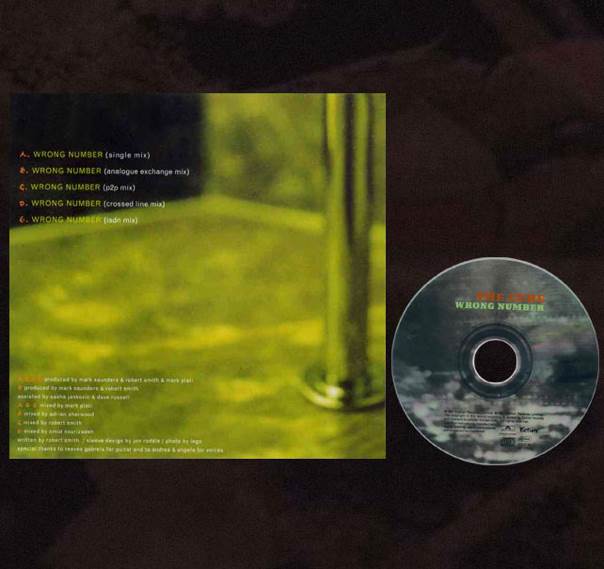 Wrong Number - Cure, The (CD) music collectible [Barcode 731457197523] - Main Image 2