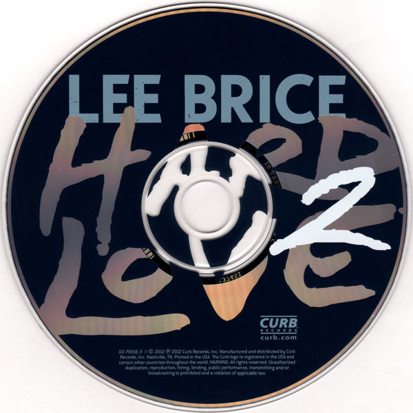 Hard 2 Love - Lee Brice (CD - 50) music collectible [Barcode 715187931626] - Main Image 3