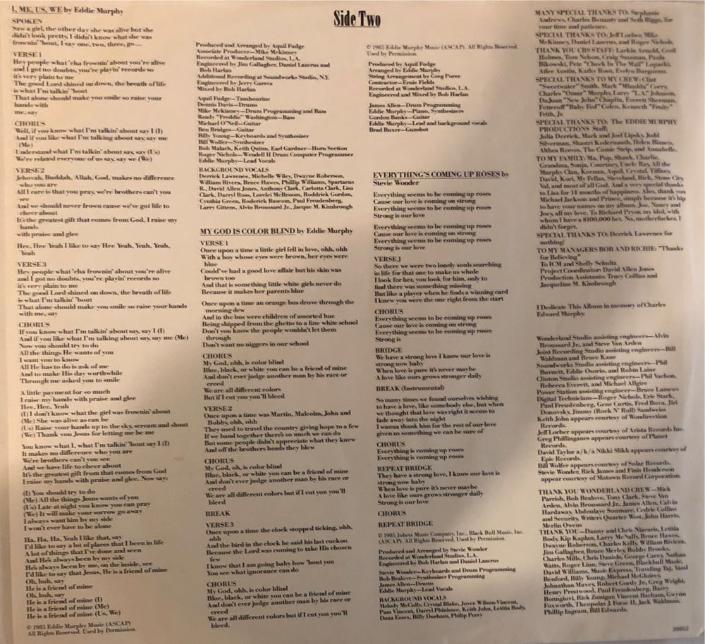 How Could It Be - Eddie Murphy (12” - 36) music collectible [Barcode 074643995214] - Main Image 4