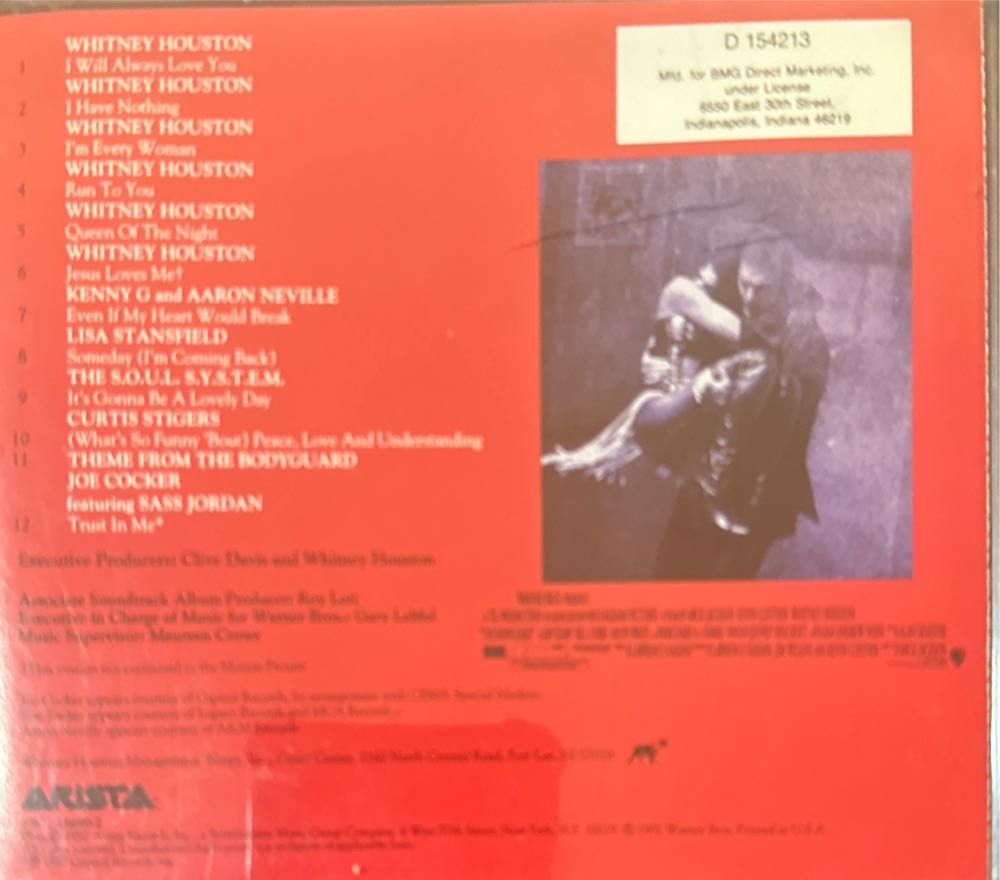 The Bodyguard - Soundtrack (CD) music collectible - Main Image 2