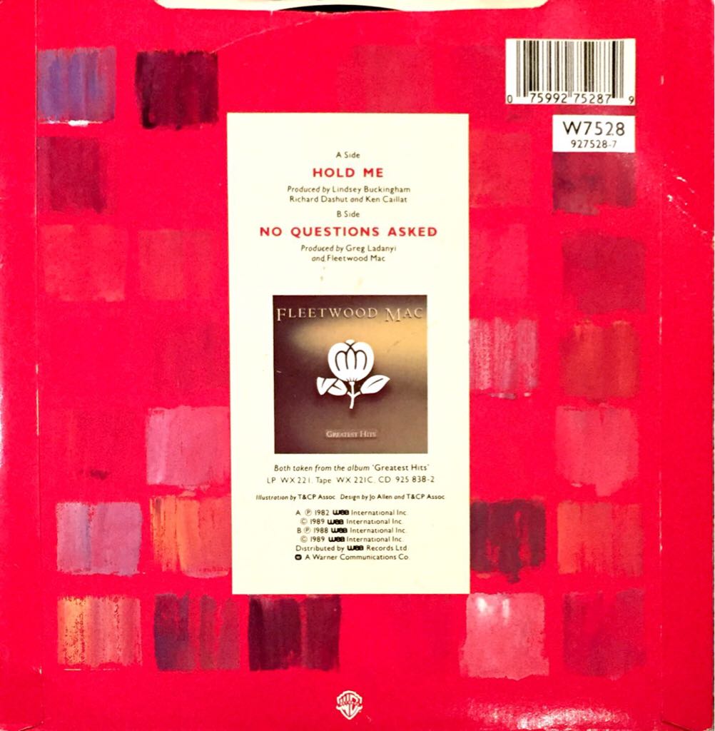 Hold Me - Fleetwood Mac (7”) music collectible - Main Image 2