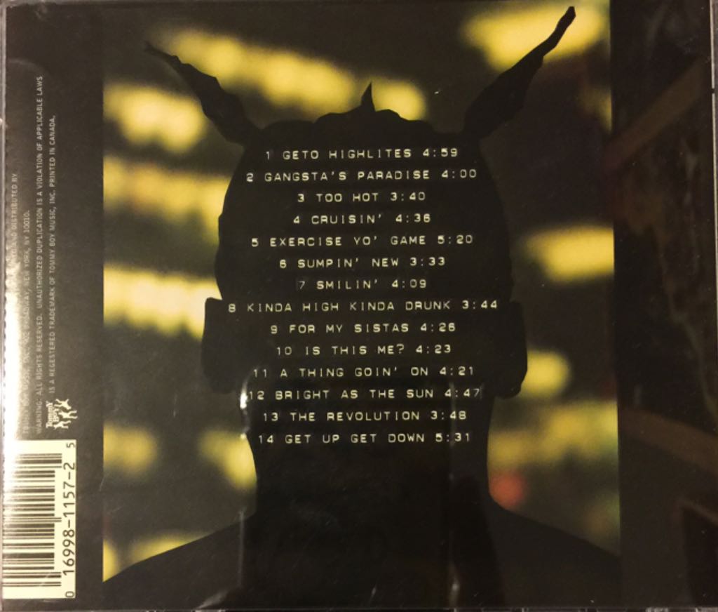 Gangsta’s Paradise - Coolio (CD) music collectible [Barcode 016998115725] - Main Image 2