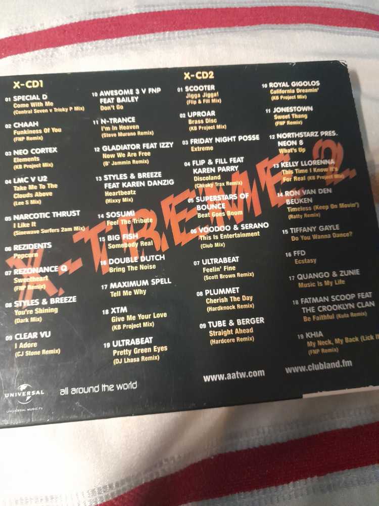 Clubland X-treme 2 - Various  - Club Anthems (CD) music collectible [Barcode 602498193365] - Main Image 2