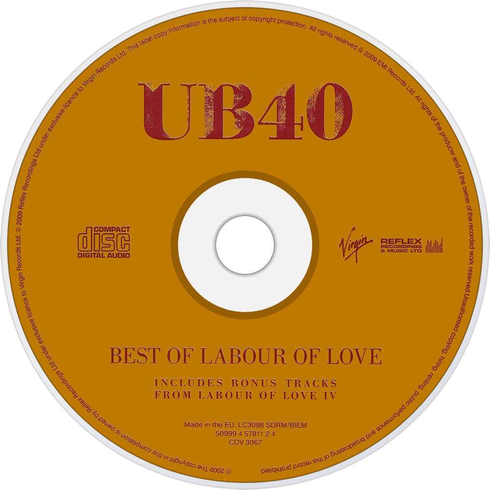 Best Of Labour Of Love - UB40 (CD - 67) music collectible [Barcode 5099945781124] - Main Image 4