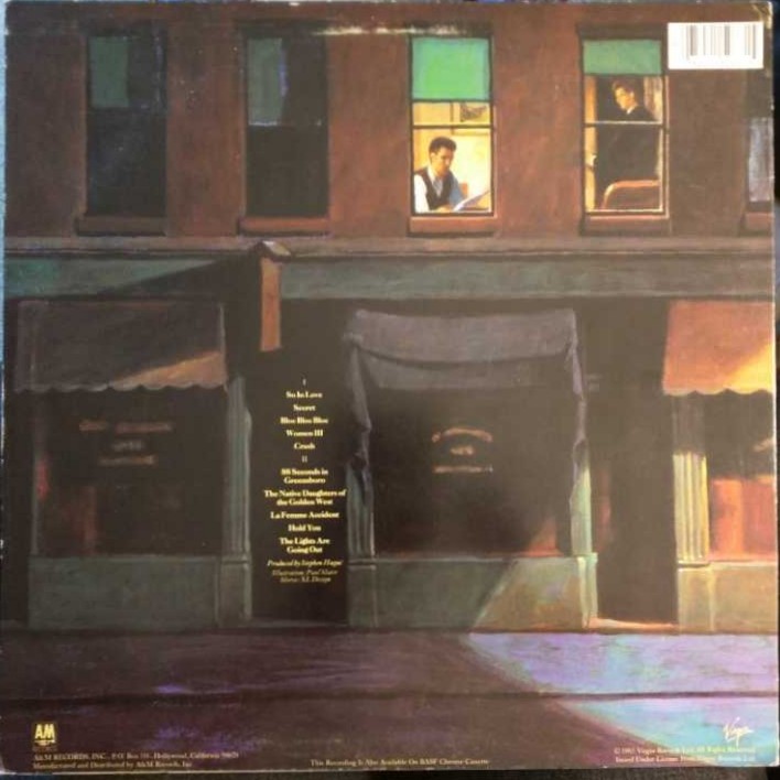 Crush - Orchestral Manoeuvers In The Dark (12”) music collectible [Barcode 075021507715] - Main Image 2