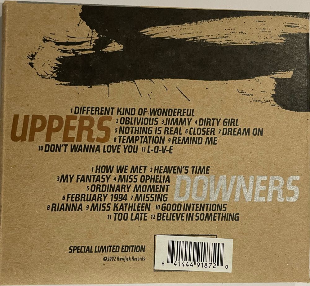 Uppers & Downers - Fisher (CD) music collectible [Barcode 641444918720] - Main Image 2