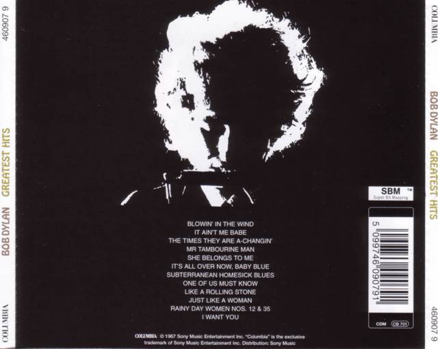 Greatest Hits - Dylan, Bob (12”) music collectible - Main Image 2