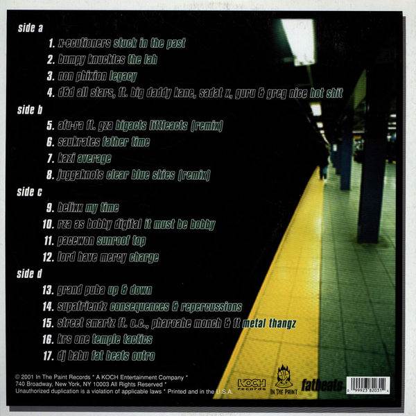 Fatbeats Compilation Volume One - Fatbeats (12”) music collectible [Barcode 099923820314] - Main Image 2