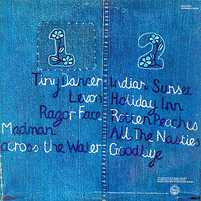 Madman Across the Water - Elton John (CD - 46) music collectible [Barcode 042282548726] - Main Image 2